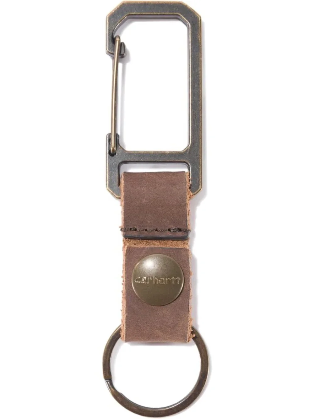 Durable Metal Key Keeper for Belt Loop | Self-Locking Key Ring Holder for